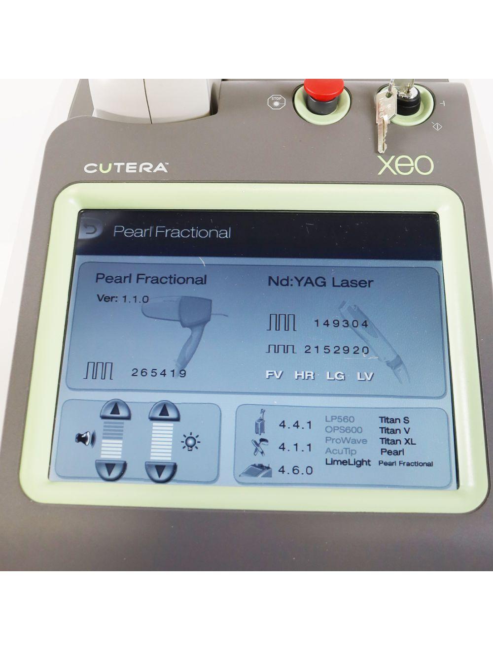 2013 Cutera XEO Nd: YAG Titan V Titan XL Pearl Pearl Fractional System