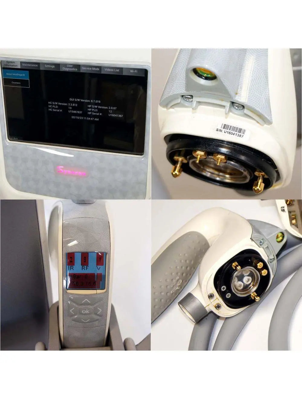 2016 Syneron Candela VelaShape III Cellulite Treatment Body Contour Vac System