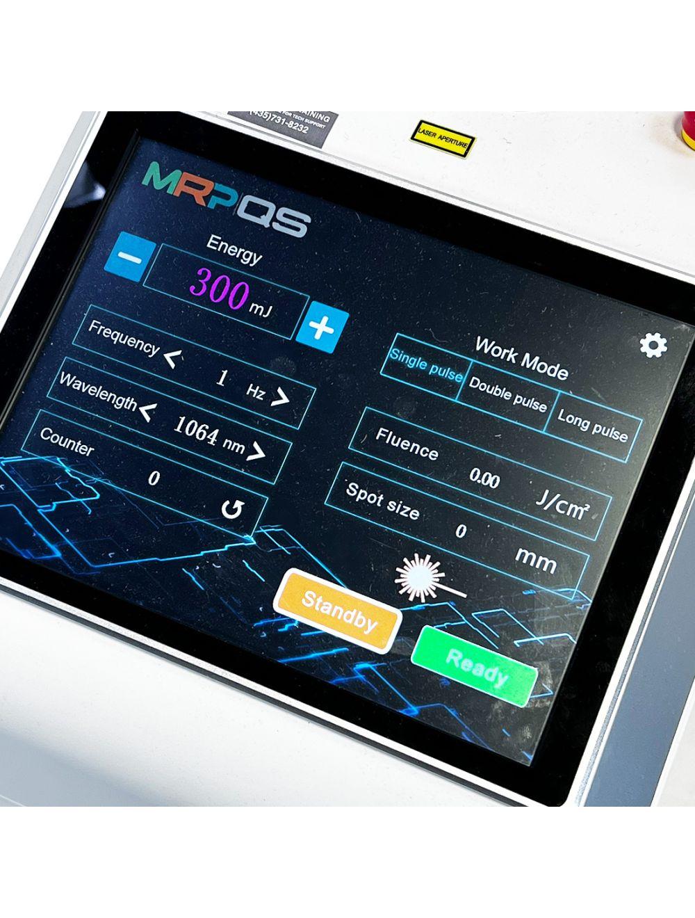 2021 SRELAS QS PrestigeQ Q-Switched Nd:YAG Laser System 1064nm / 532nm