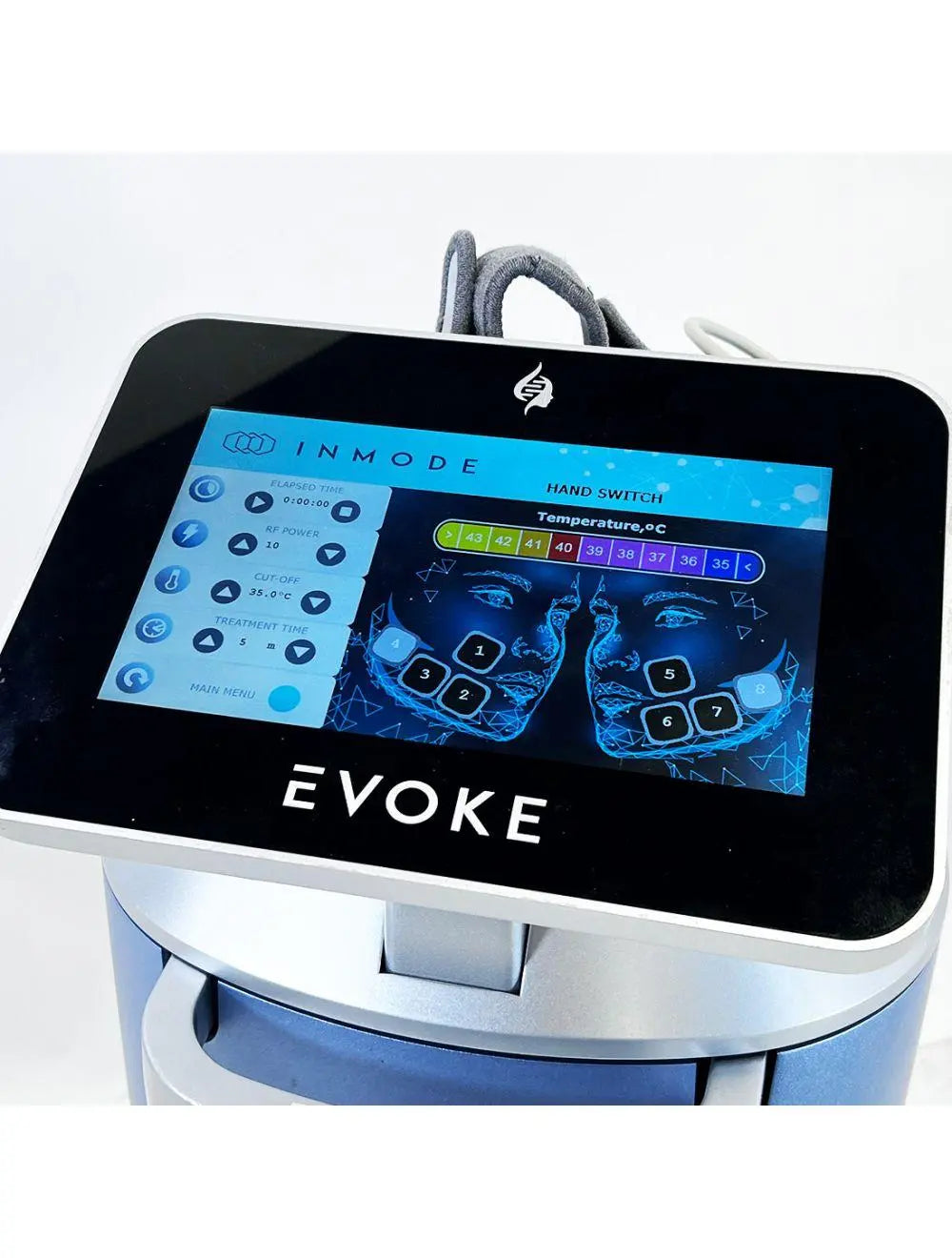2020 InMode EVOKE Bipolar RF Non-Invasive Facial Treatment Submental Chin Neck InMode