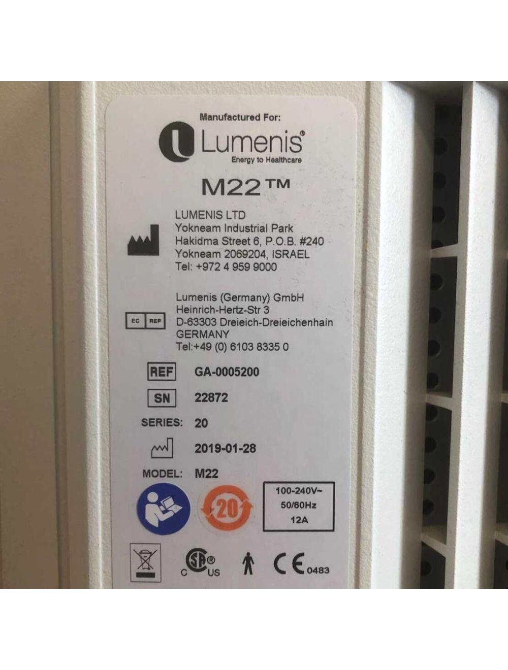 2019 Lumenis M22 IPL ResurFX IPL Nd YAG Laser Hair Removal Skin Rejuvenation