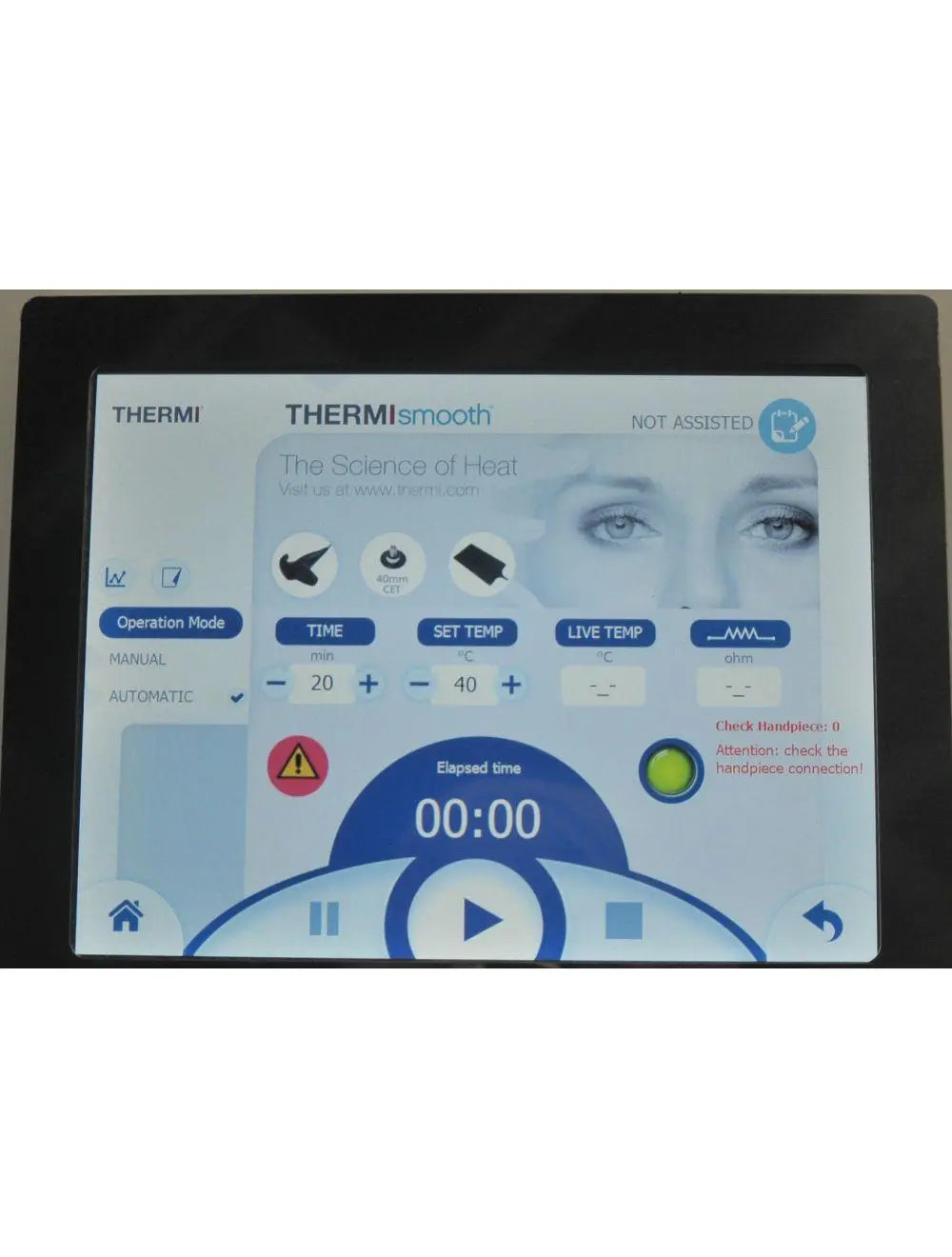 2017 ThermiAesthetics Thermi250 RF Cellulite Reduction Skin Tightening Face Body