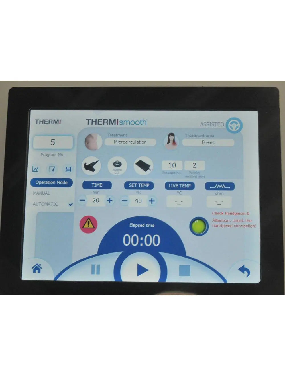 2017 ThermiAesthetics Thermi250 RF Cellulite Reduction Skin Tightening Face Body