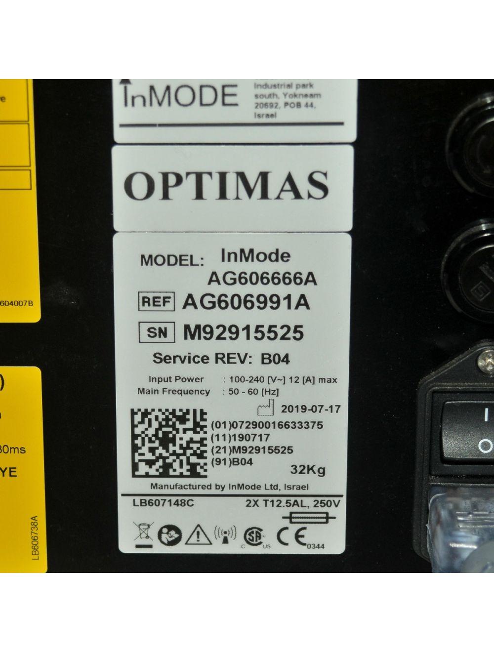 2019 InMode Optimas Morpheus8 Skin Rejuvenation RF Microneedling Wrinkles Acne