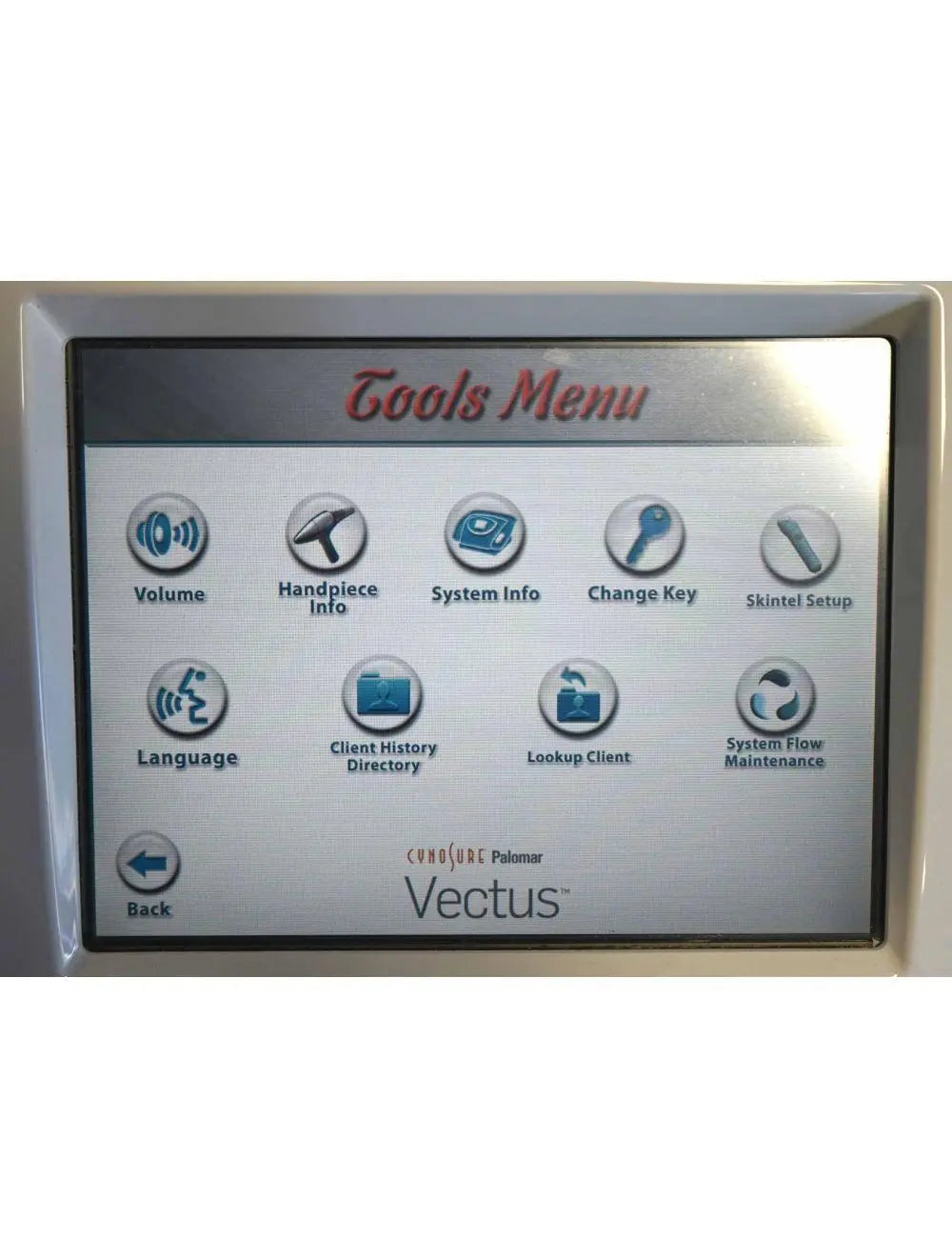 2012 Palomar Vectus 810 nm Diode Laser Hair Removal Cynosure Aesthetic Treatment Palomar