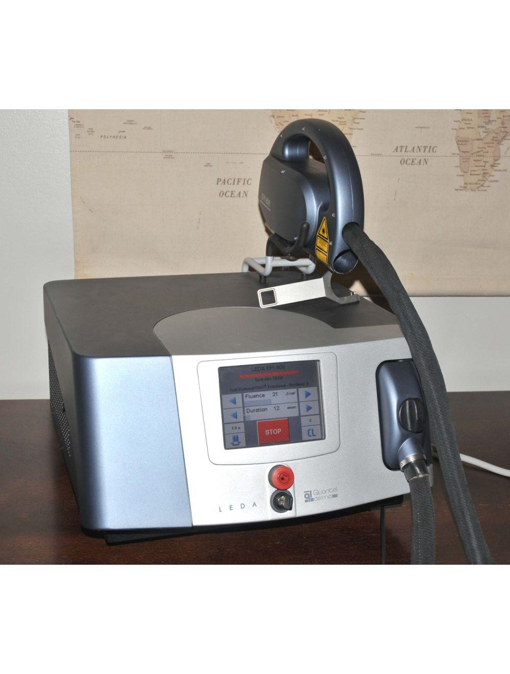 2012 Quantel Derma LEDA Table Diode Laser EPI 808 810 nm Hair Removal Fractional