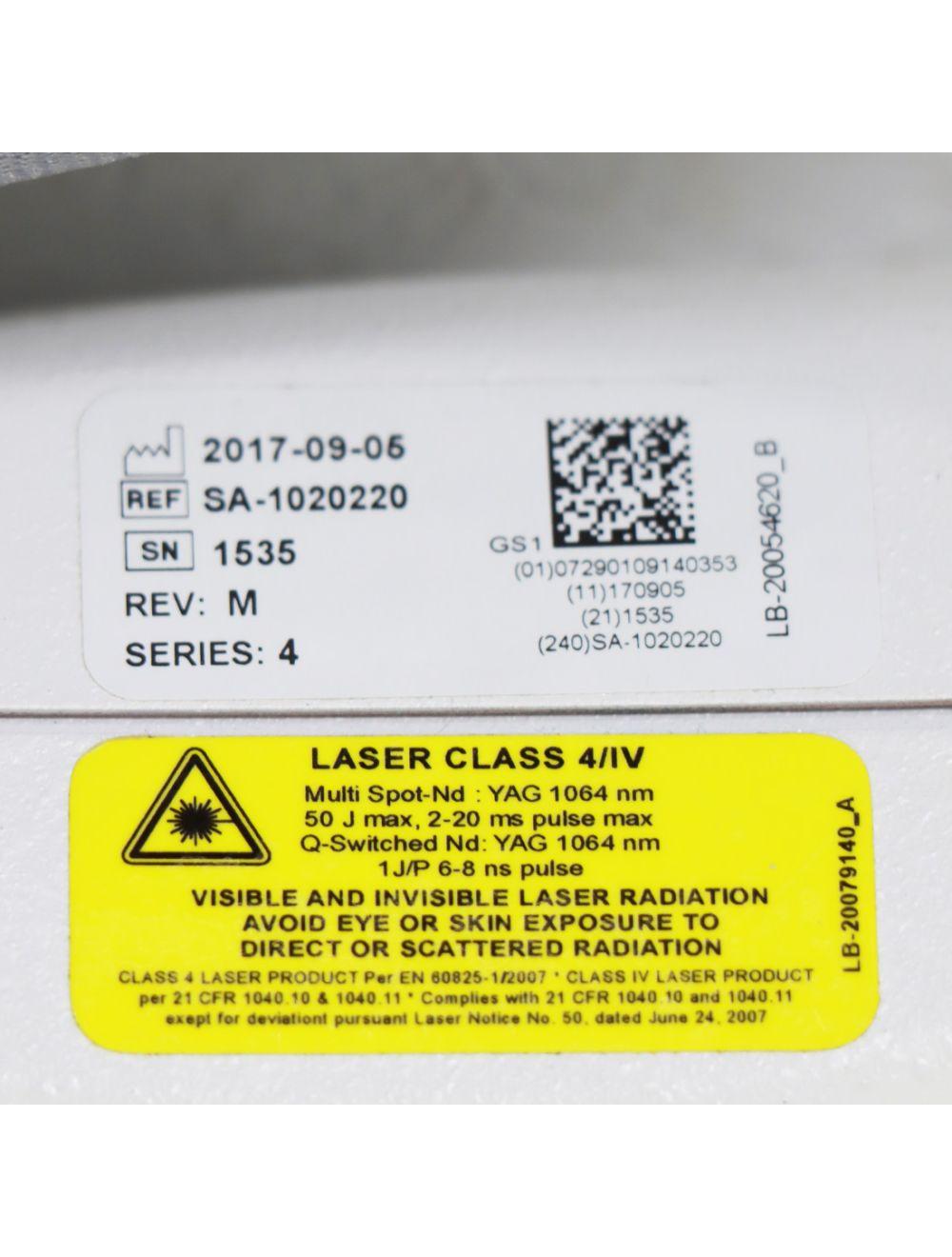 2017 Lumenis M22 ResurFX IPL Q-Switched NdYag System