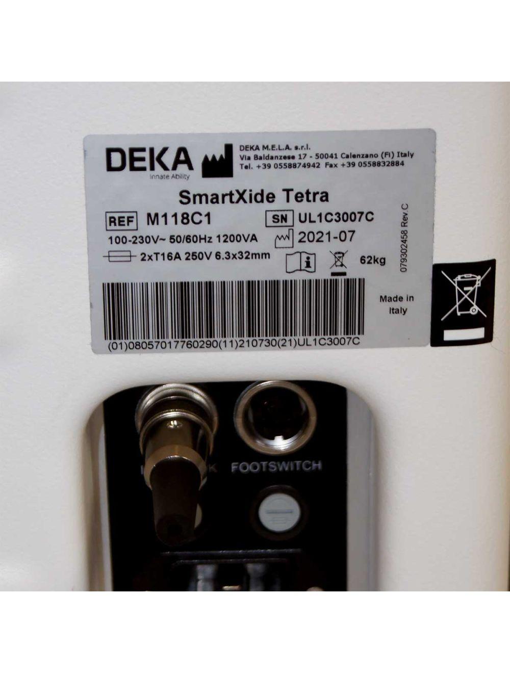 2021 Deka SmartXide Tetra CoolPeel M118C1 CO2 Laser System with HiScan High Scan