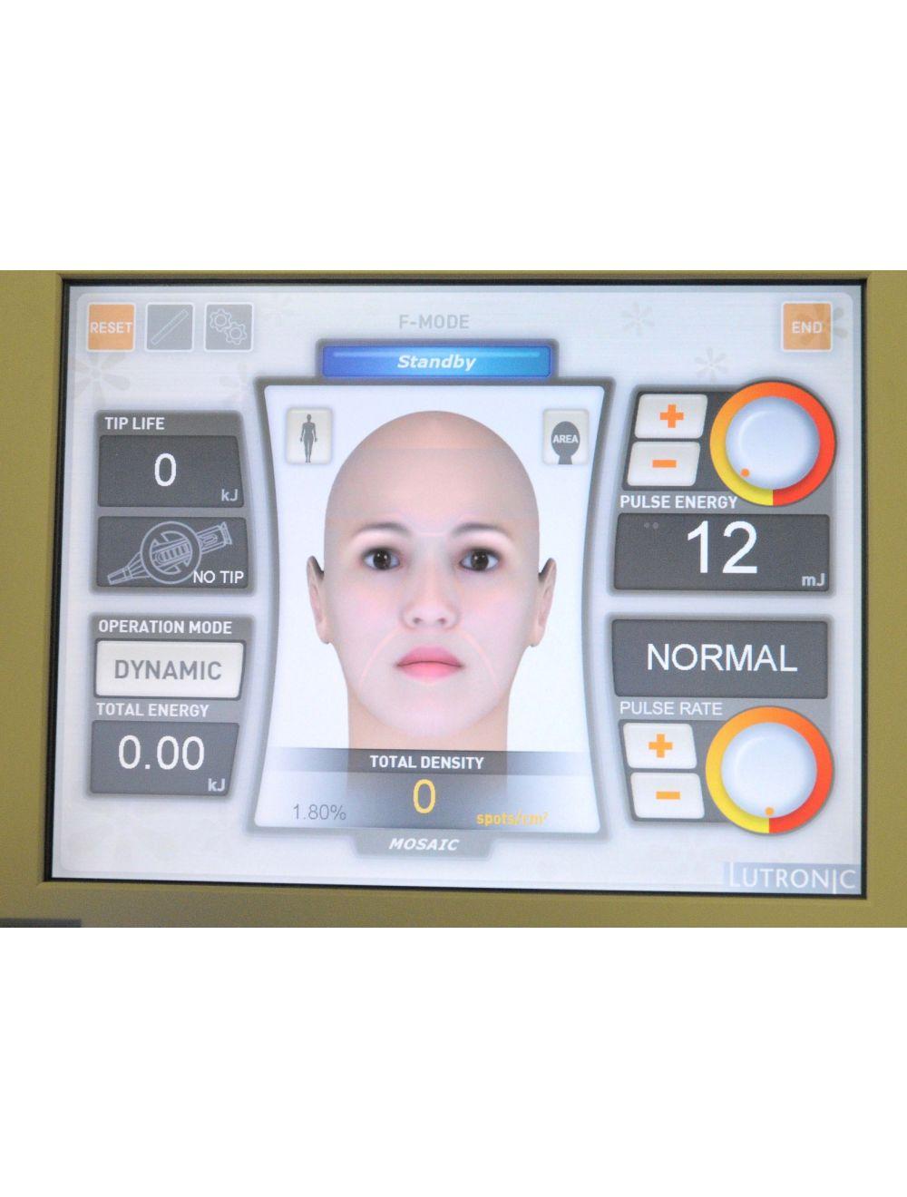 2008 Lutronic MOSAIC Er Glass ERBIUM Fractional LASER 1550 nm Skin Tightening ST