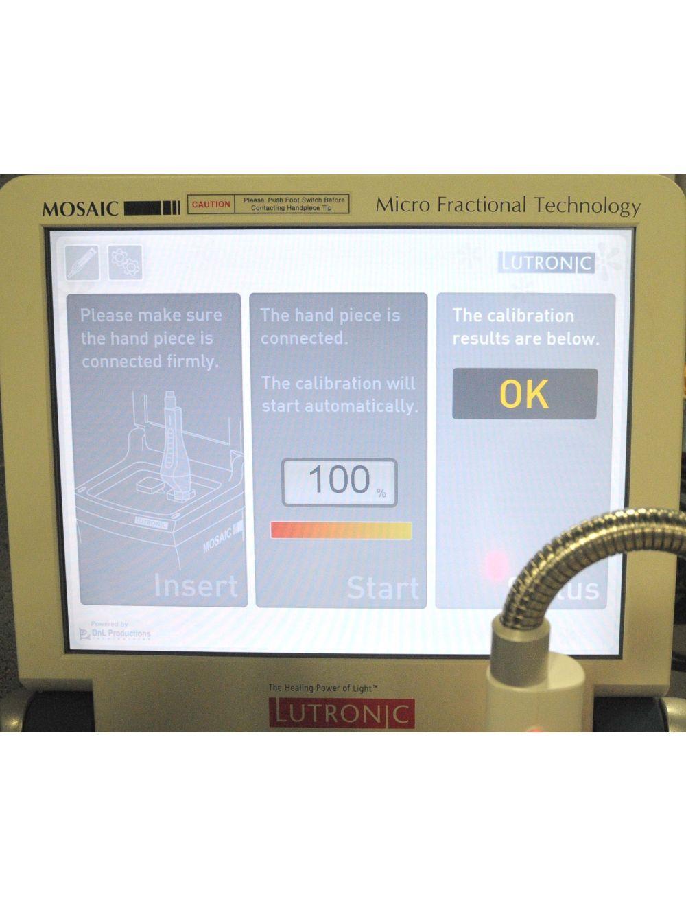 2008 Lutronic MOSAIC Er Glass ERBIUM Fractional LASER 1550 nm Skin Tightening ST