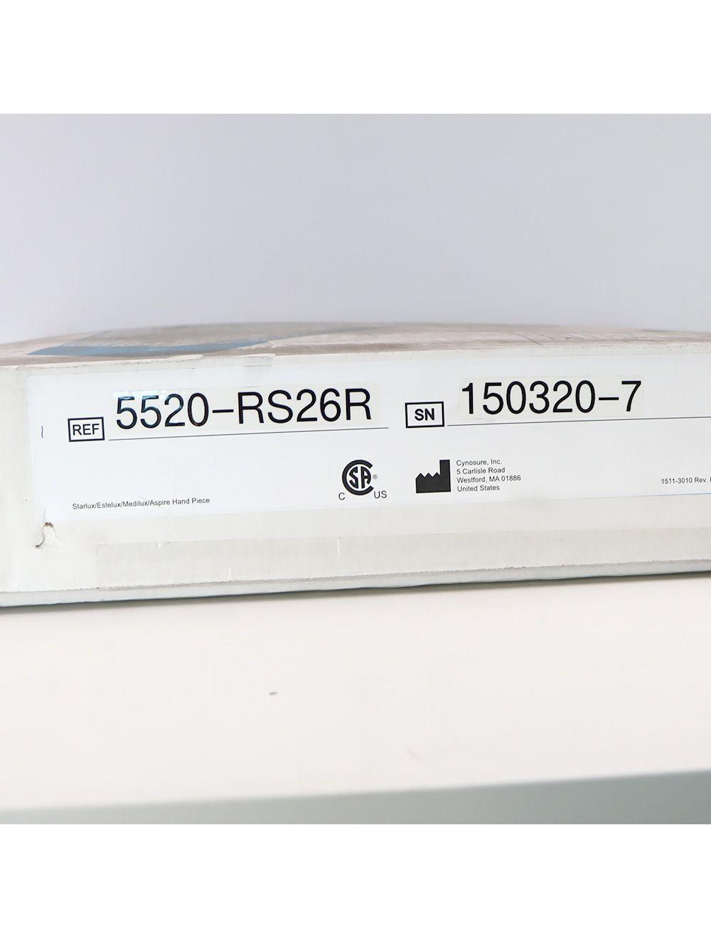 Palomar StarLux LuxRs 500 Handpiece Cynosure Factory Refurbished 150320-7 (0 Shots)