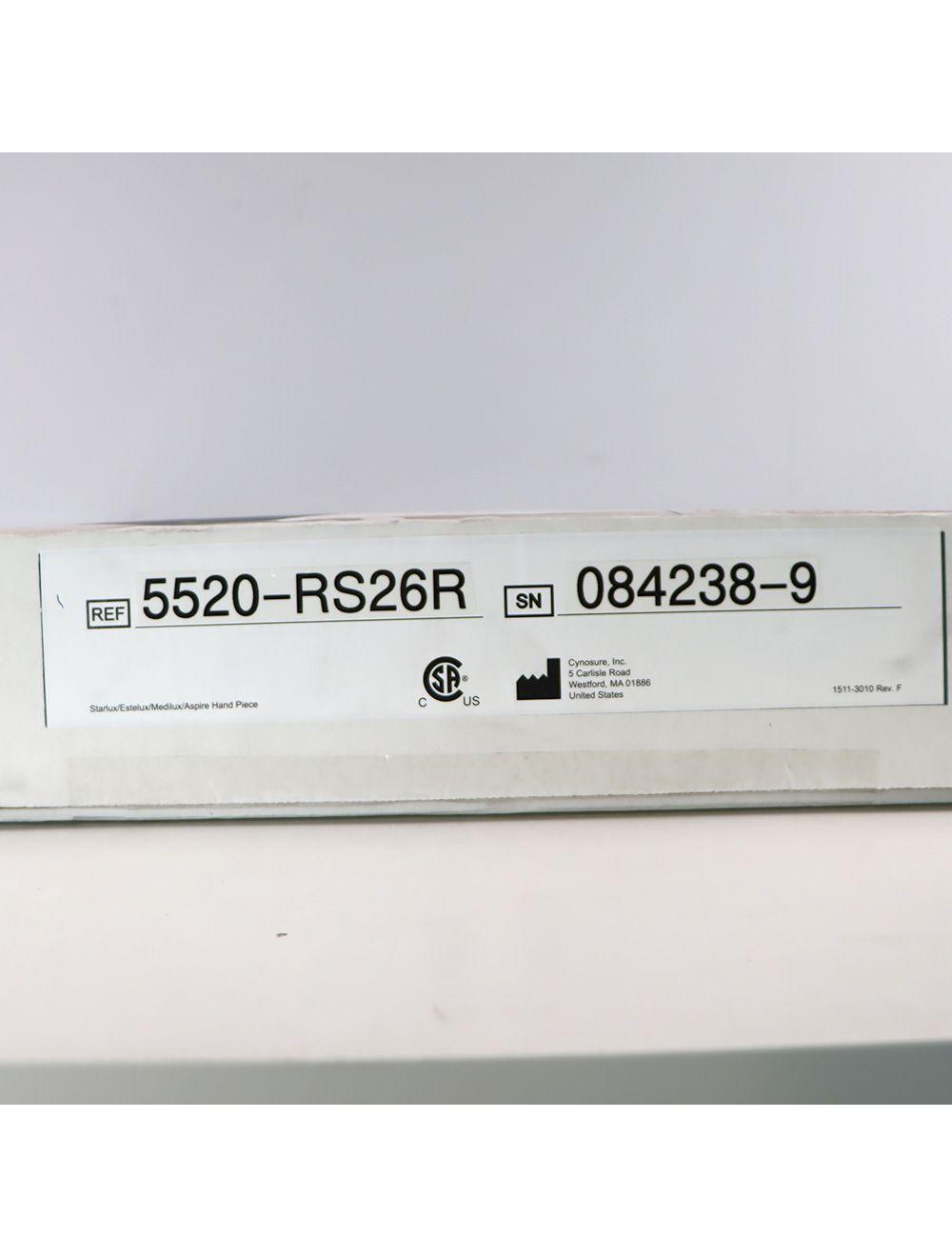 Palomar StarLux LuxRs 500 Handpiece Cynosure Factory Refurbished 084238-9 (0 Shots)