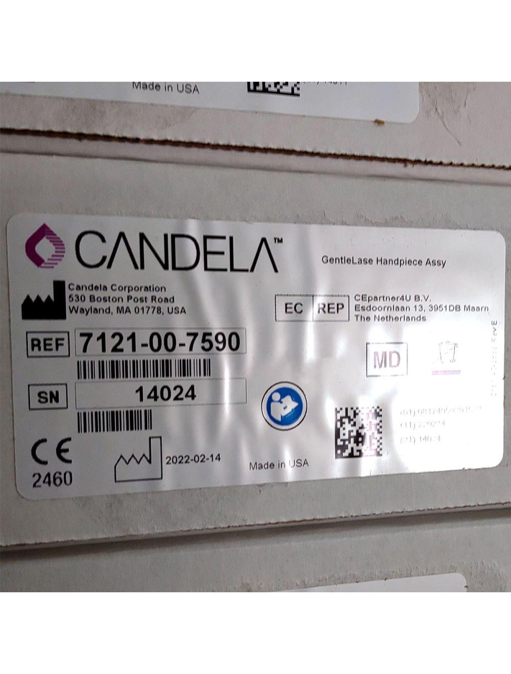 Candela GentleLase Plus Handpiece Assembly No Fiber Factory NEW 7121-00-7590 (14024sn)