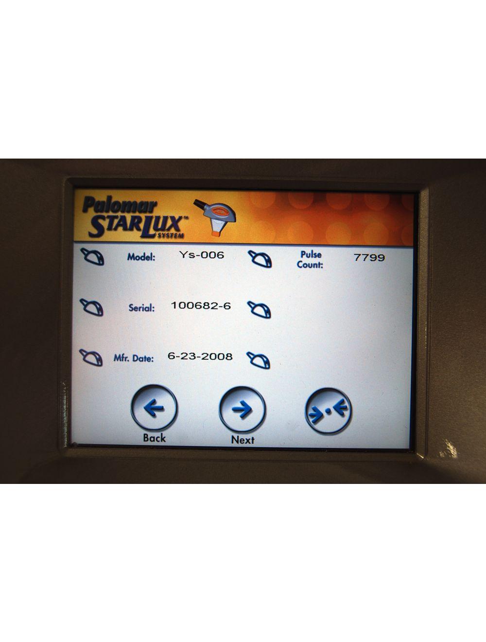 2008 Palomar Cynosure Lux Ys Handpiece StarLux Hand Piece Star LuxYs image 3