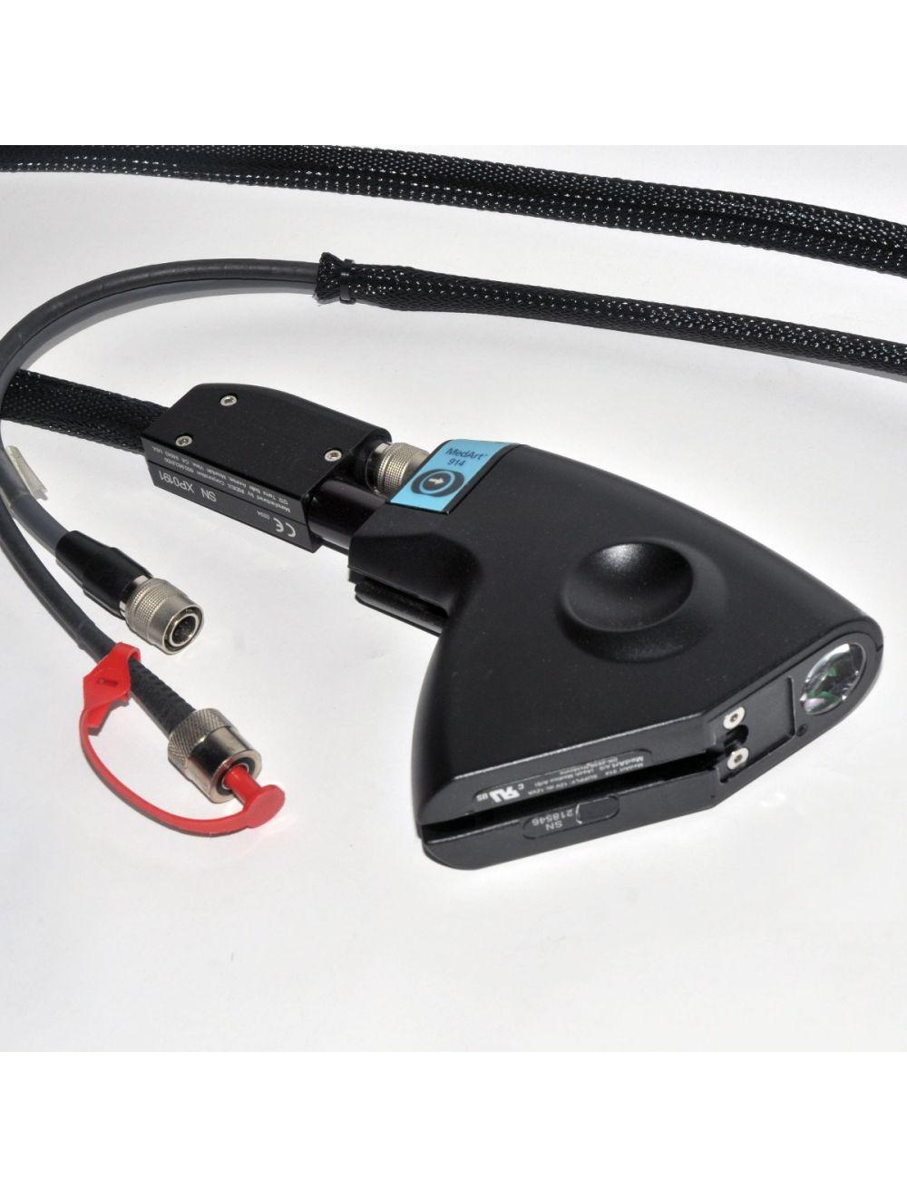 Iridex Varilite 532/940 KTP Laser Scanner Handpiece MedArt 914 ScanLite Fiber image 1