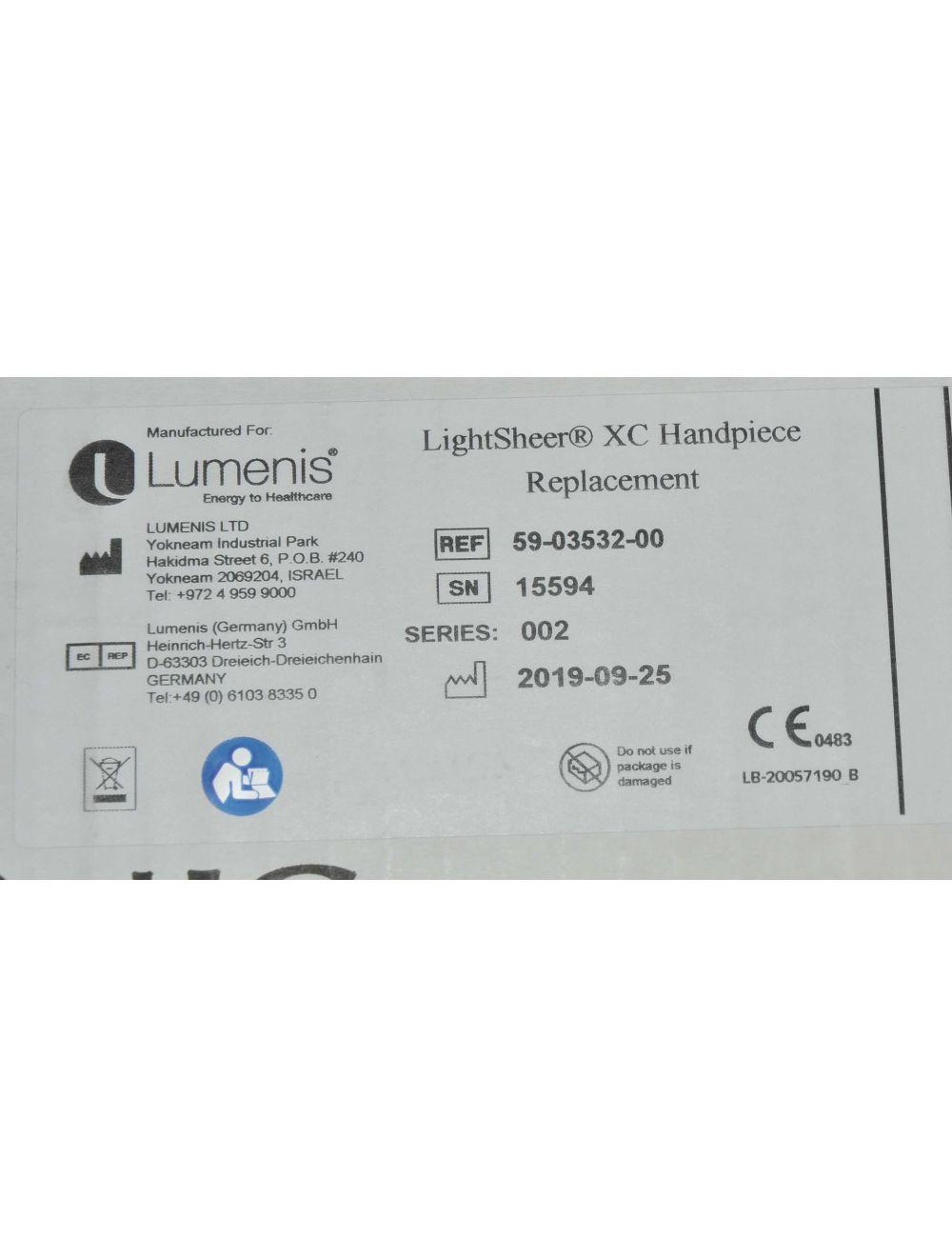 Lumenis LightSheer XC Laser Hand Piece 805nm Hair Removal 59-03532-00 Factory image 6