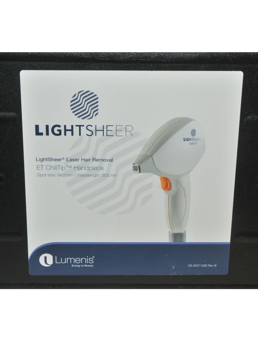 Lumenis LIGHTSHEER DESIRE ET Laser Hair Removal Handpiece Chill Tip Light Sheer image 7