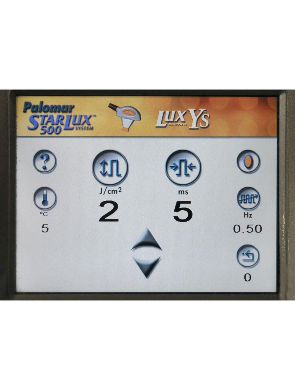 2007 Palomar StarLux 500 Laser System LuxYs Handpiece Lux Ys Hand Piece Cynosure image 9