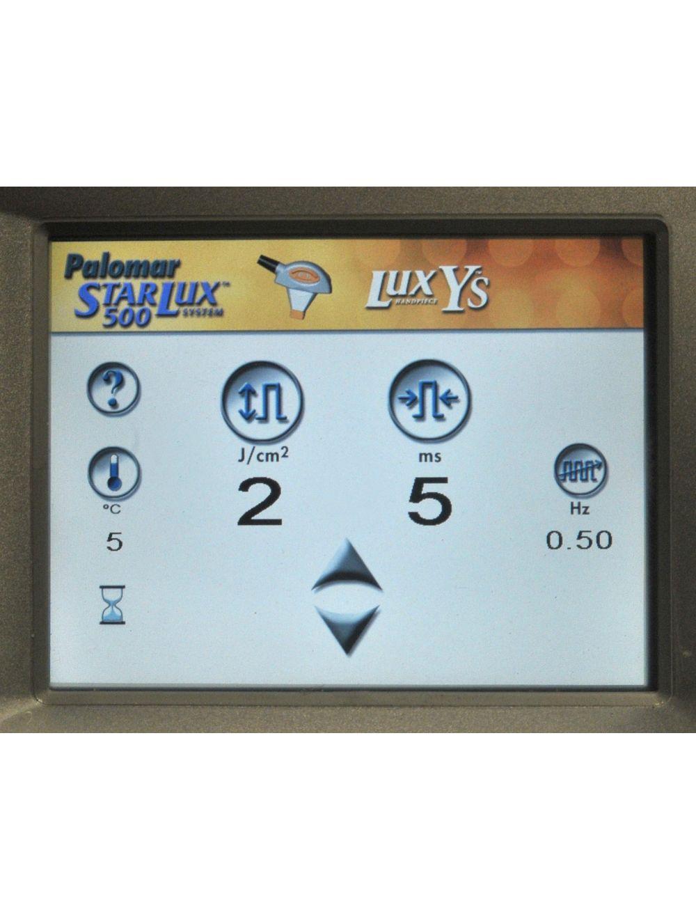 2015 Palomar StarLux 500 Laser LuxYs IPL Fine Hair Removal Handpiece Lux Ys HR image 8