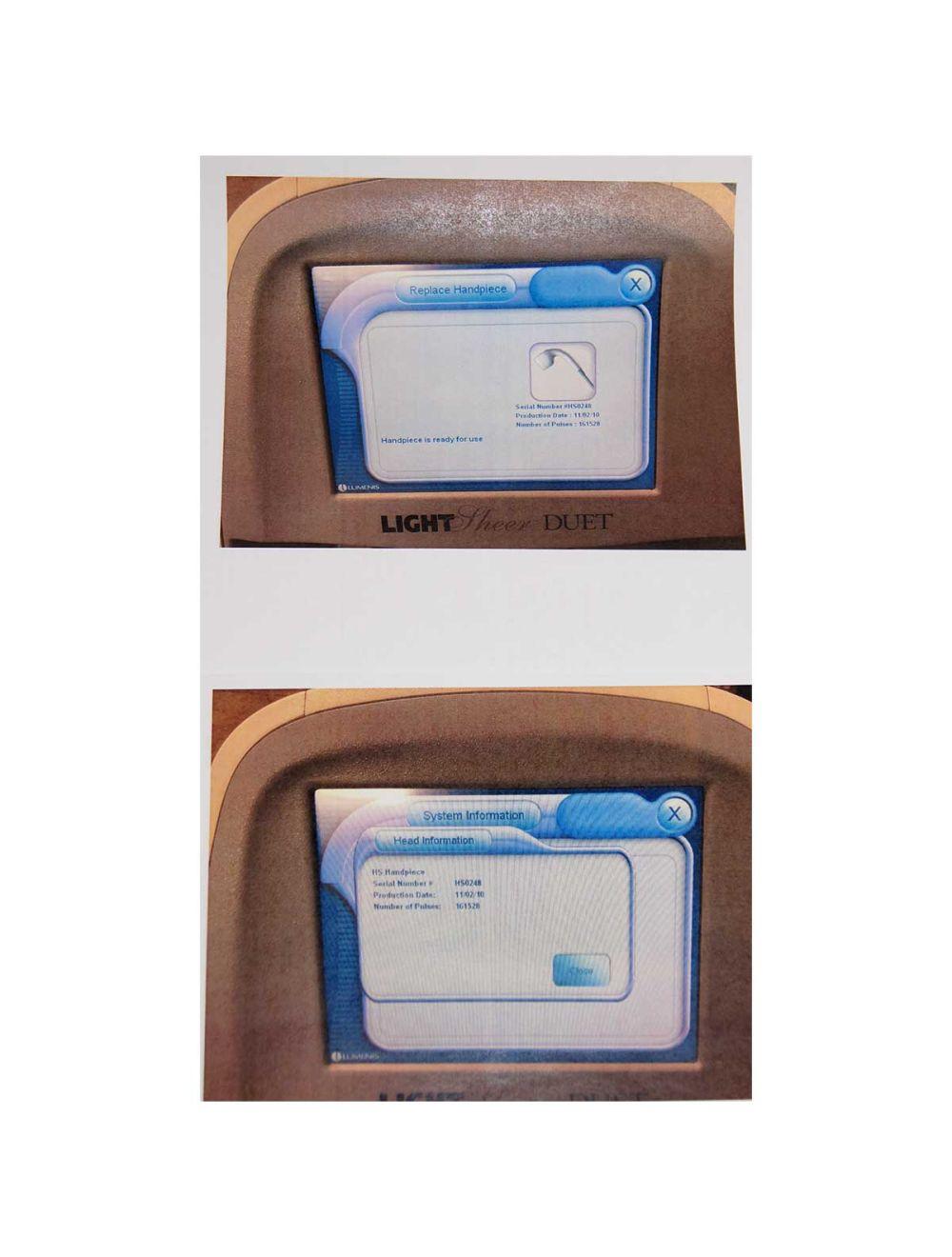 2010 Lumenis LightSheer HS High Speed Laser Hair Removal Handpiece - SA-1046260 image 5