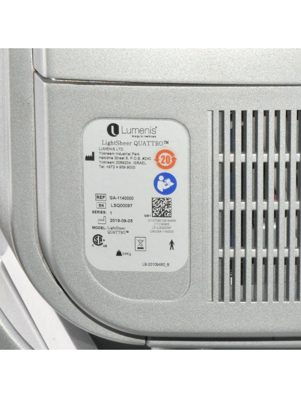 2019 Lumenis LightSheer Quattro Diode Laser Hair Removal Light Sheer 805 1060 nm image 11