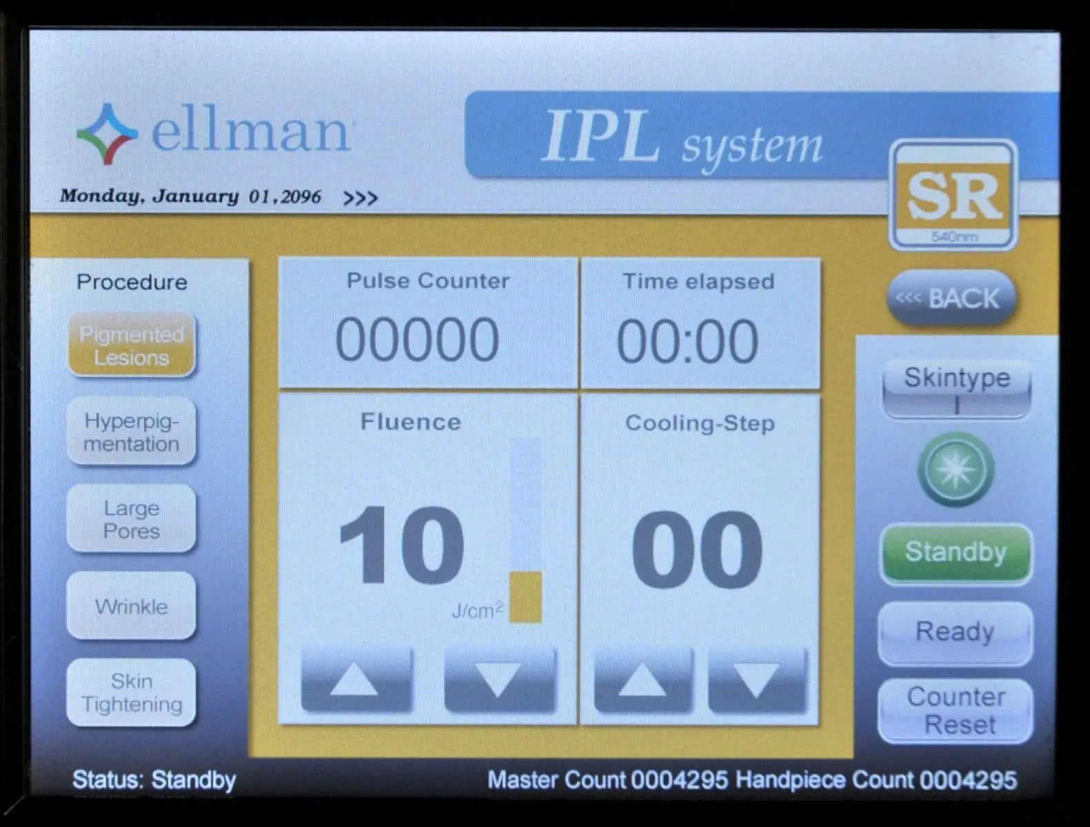 2013 Ellman Sandstone Medley Acne Vascular Lesion Skin Rejuvenation Laser System