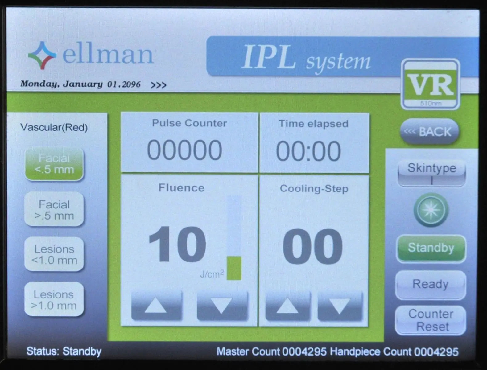 2013 Ellman Sandstone Medley Acne Vascular Lesion Skin Rejuvenation Laser System