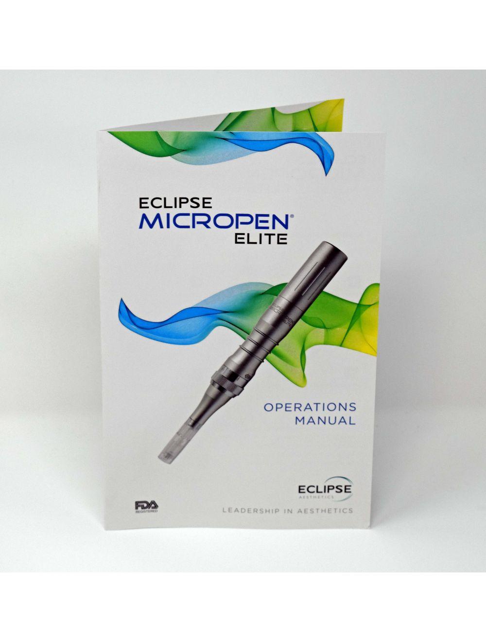 Eclipse Micropen Elite Aesthetics Silver MicroNeedling Pen - DEMO - w/ Brochures image 11