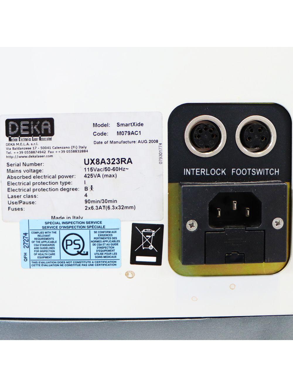 2008 DEKA SmartXide CO2 Aesthetic Laser System M079AC1 - NEW CO2 Glass Tube - image 5
