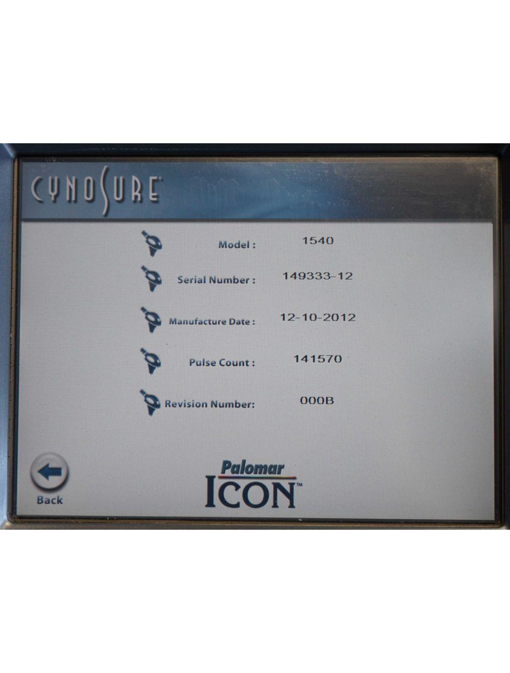 2012 Palomar ICON 1540 Fractional Laser Handpiece Skin Resurfacing Wrinkles Acne image 7