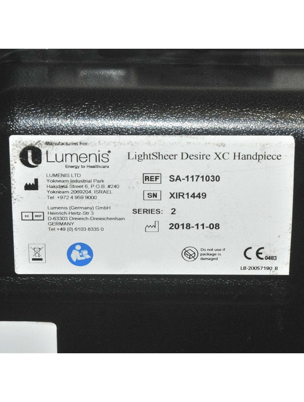 Lumenis LightSheer DESIRE Handpiece XC 805 nm Laser Hair Removal LOW SHOTS 2018 image 10