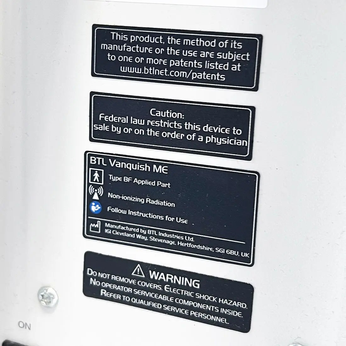 2017 BTL Vanquish ME Flex Applicator Circumference Reduction Body Contour System BTL