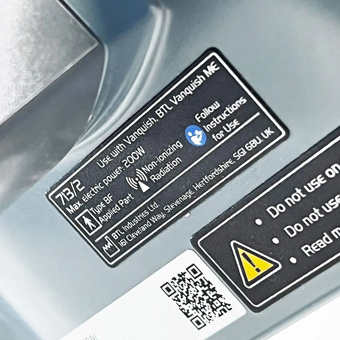 2017 BTL Vanquish ME Flex Applicator Circumference Reduction Body Contour System BTL