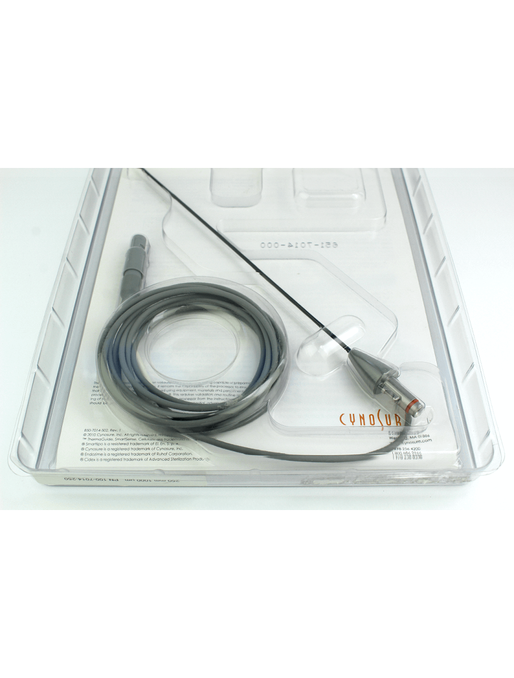 Cynosure ThermaGuide Cellulaze Smartlipo Triplex - 250 mm 1000um - NEW image 1