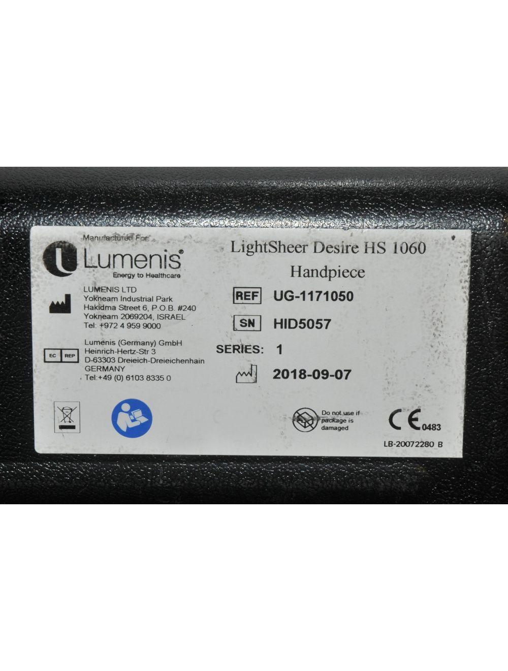 2018 Lumenis LightSheer DESIRE Handpiece HS 1060nm Laser Hair Removal image 11