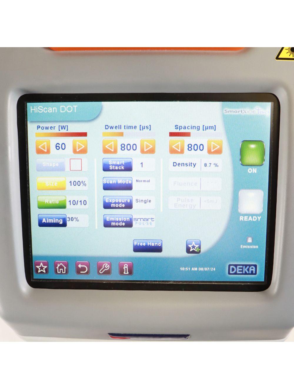 2018 DEKA SmartXide Touch C60 CO2 HI-Scan Dot Laser System M110C1 image 7