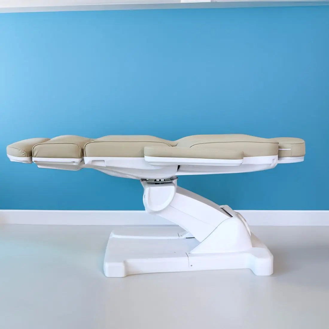 Light Beige Power Adjustable Beauty Spa Cosmetology Tattoo Medical Exam Bed NEW