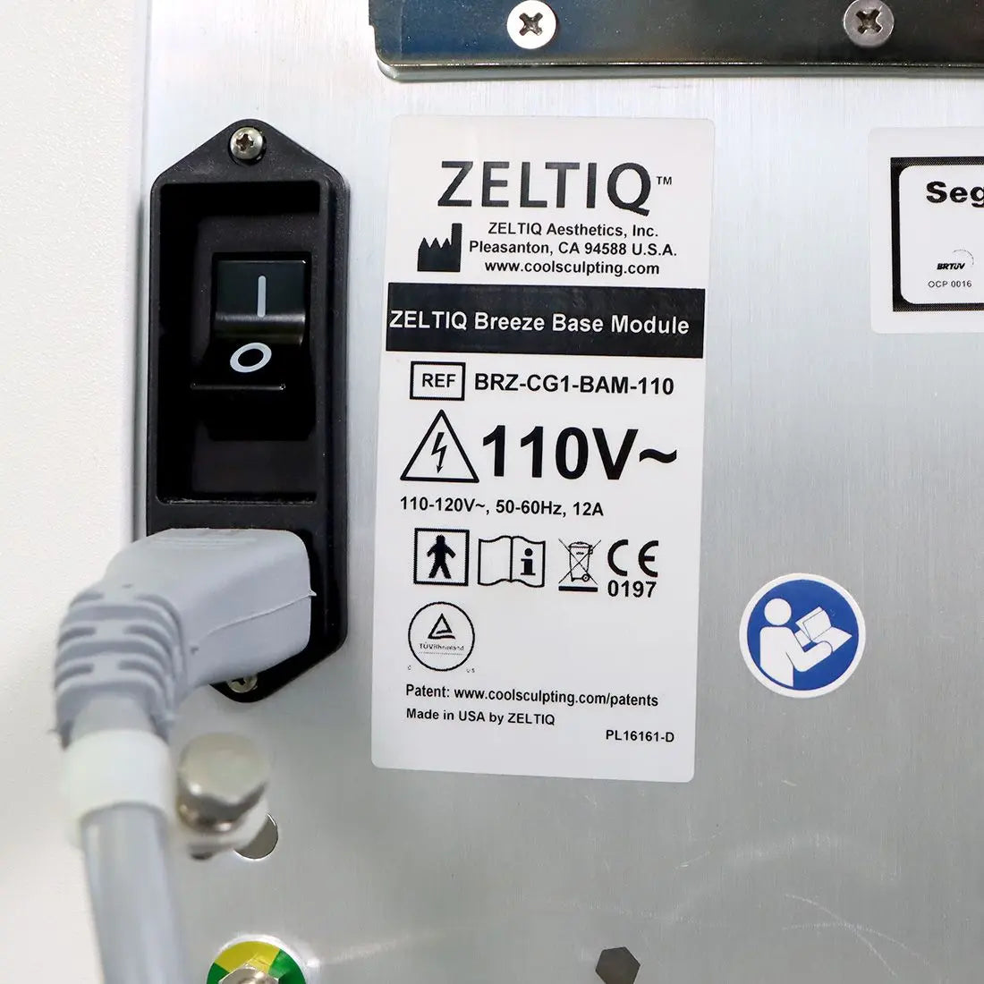 2018 Zeltiq CoolSculpting Body Contouring Fat Reduction System 3 Applicators