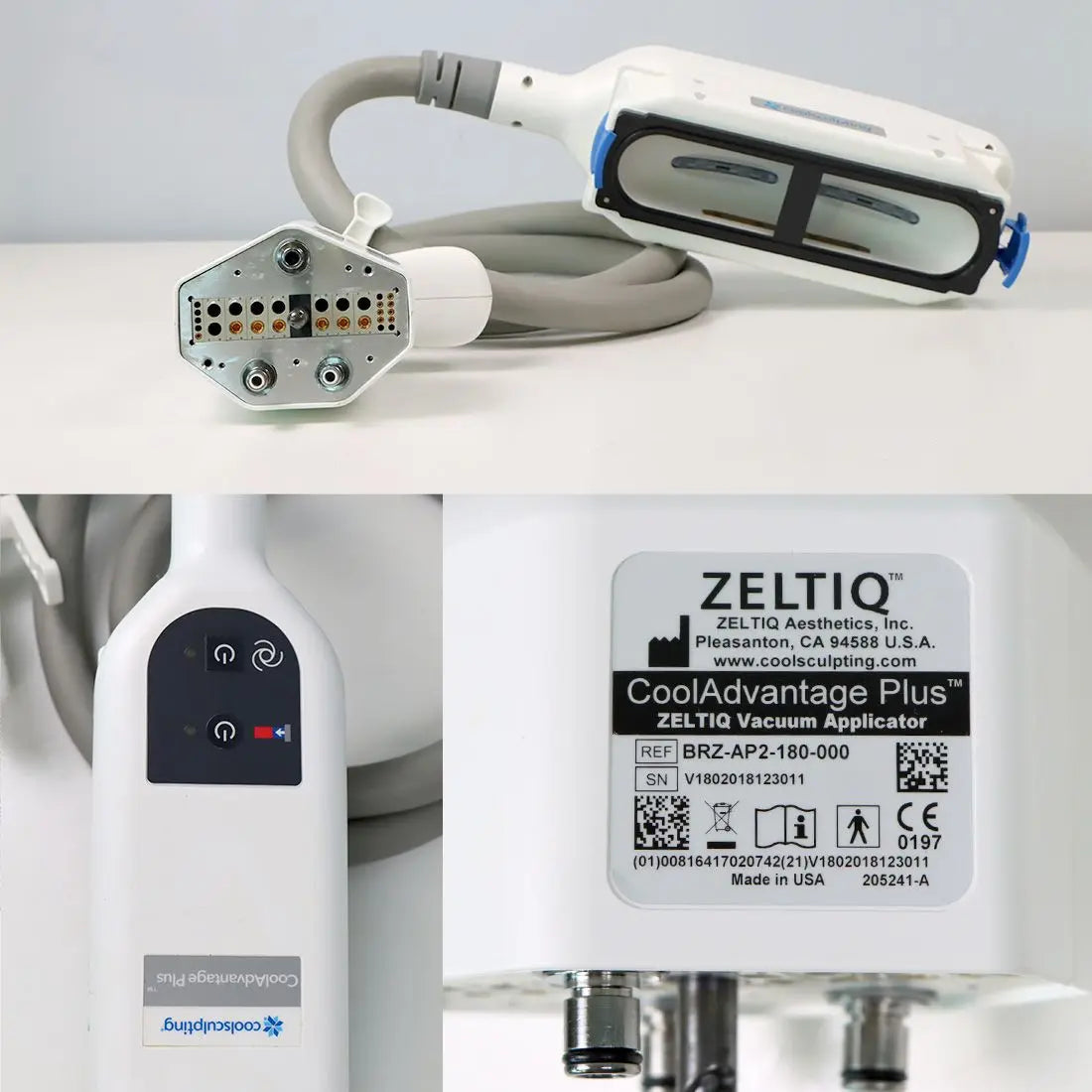 2018 Zeltiq CoolSculpting Body Contouring Fat Reduction System 5 Applicators