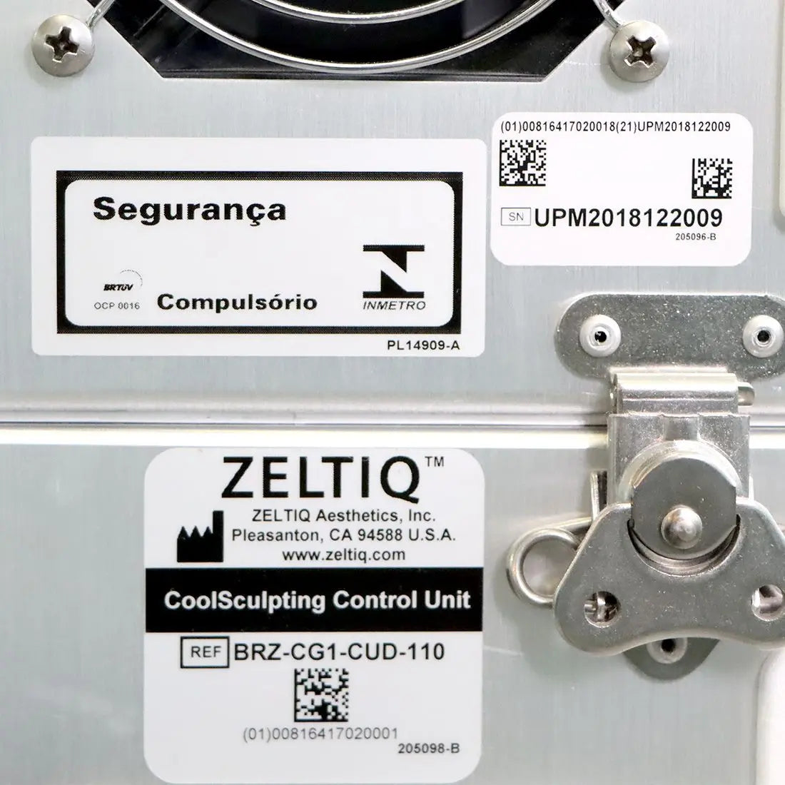 2018 Zeltiq CoolSculpting Body Contouring Fat Reduction System 5 Applicators