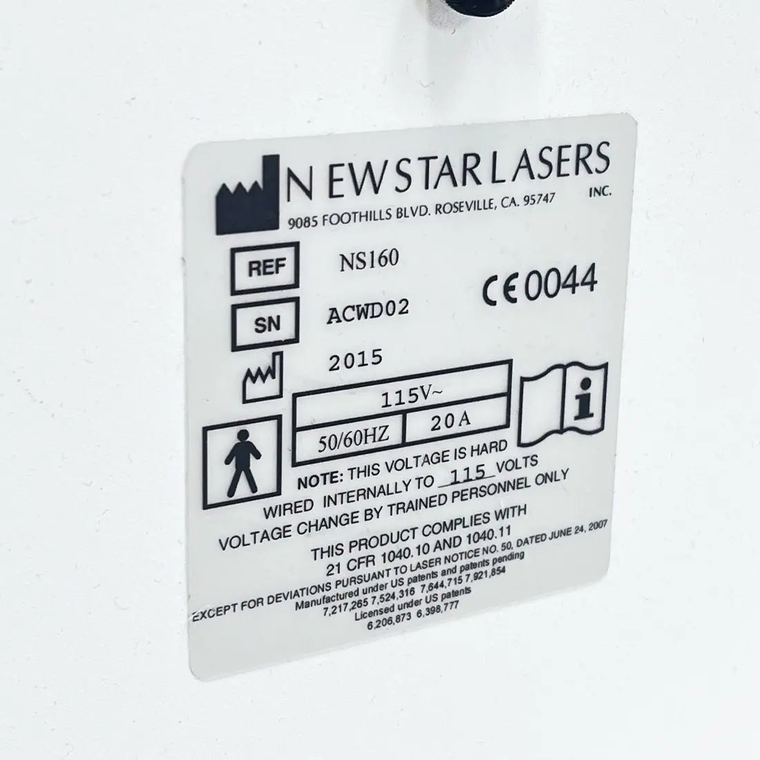 2015 New Star CoolTouch CTEV NS160 NdYAG 1320nm Cosmetic Laser Leg Veins CVI