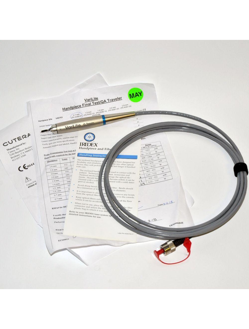 Iridex Varilite 532 940 Diode Laser .7mm Spot Fiber HandPiece Lesions Acne NEW image 1