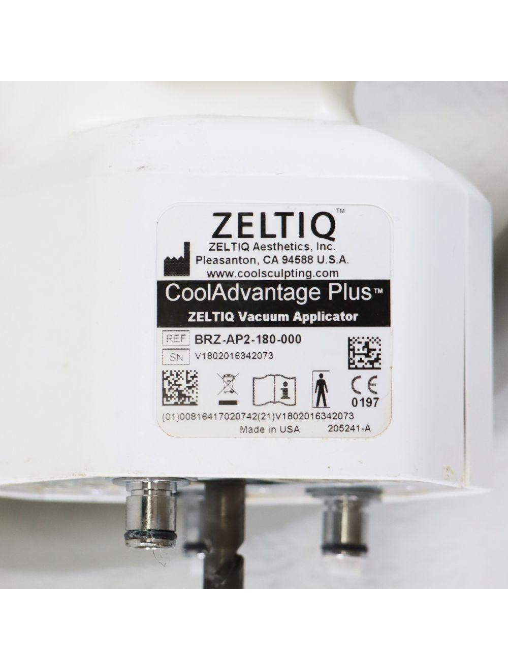 2016 Zeltiq CoolSculpting CoolAdvantage Plus Vacuum Applicator + BRZ-AP2-180-000 image 4