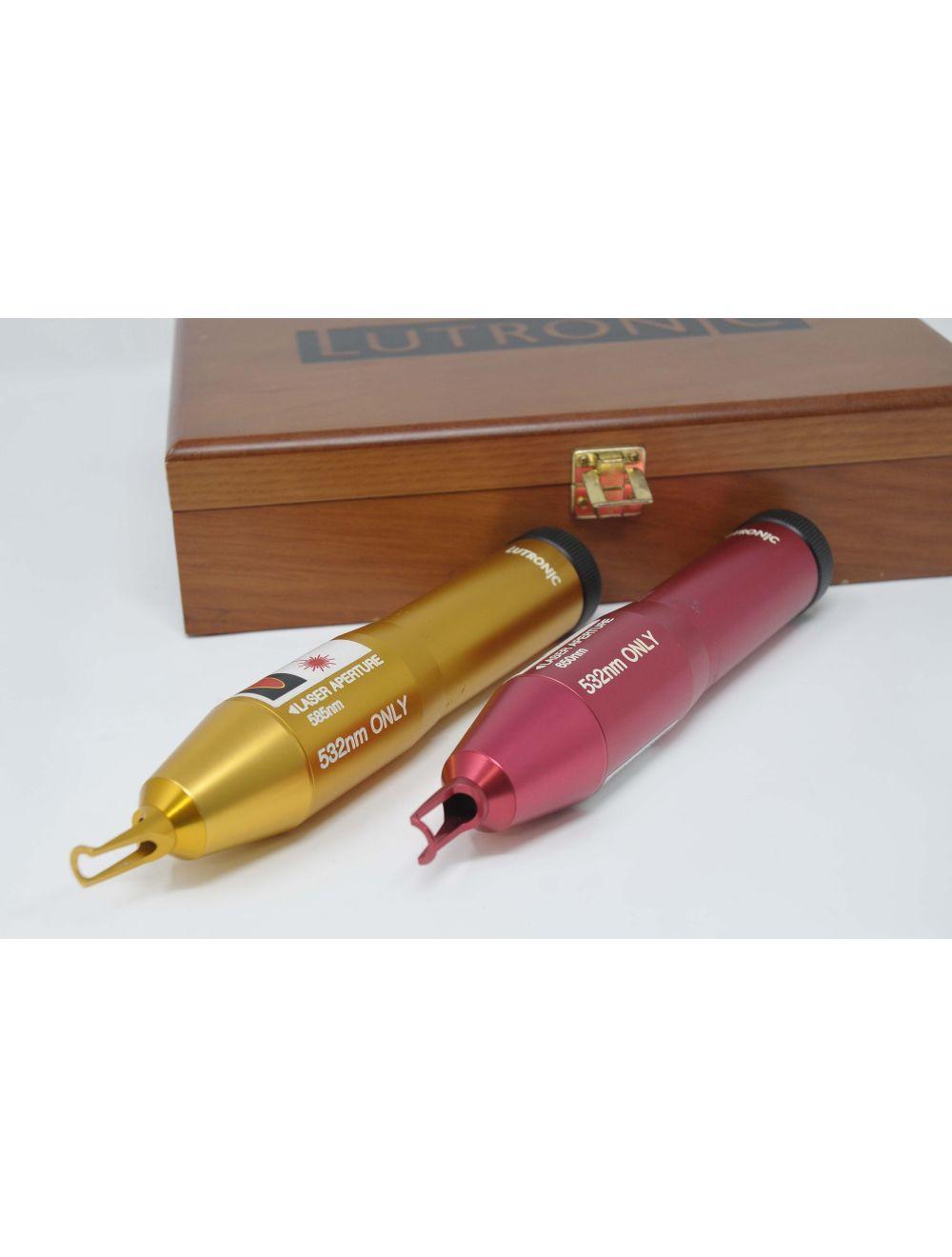 Lutronic Spectra Dye Handpieces 532nm Laser Aperature 585nm 650nm Tattoo Removal image 3