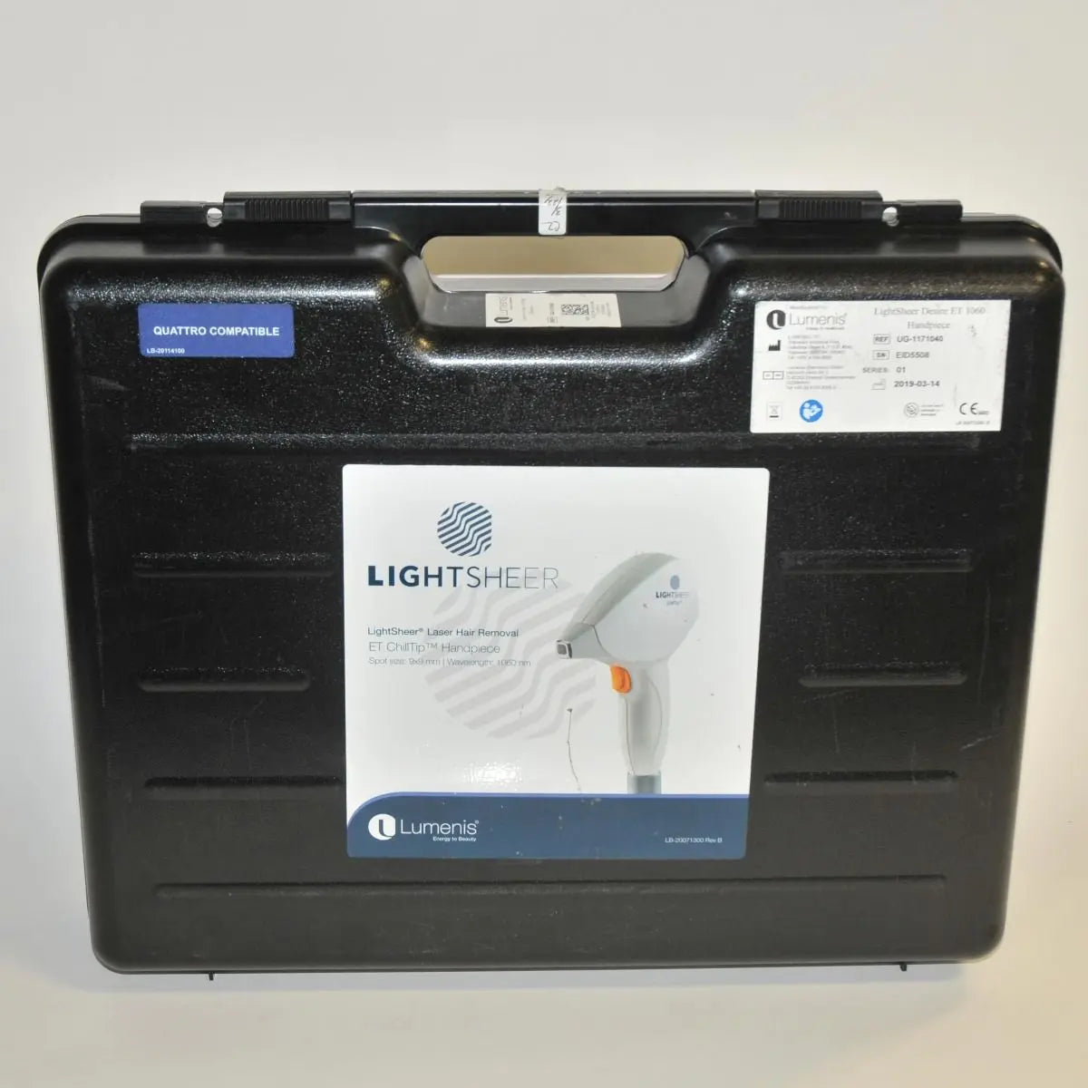 2019 LightSheer Lumenis DESIRE ET 1060nm Laser Hair Removal Chill Tip Handpiece