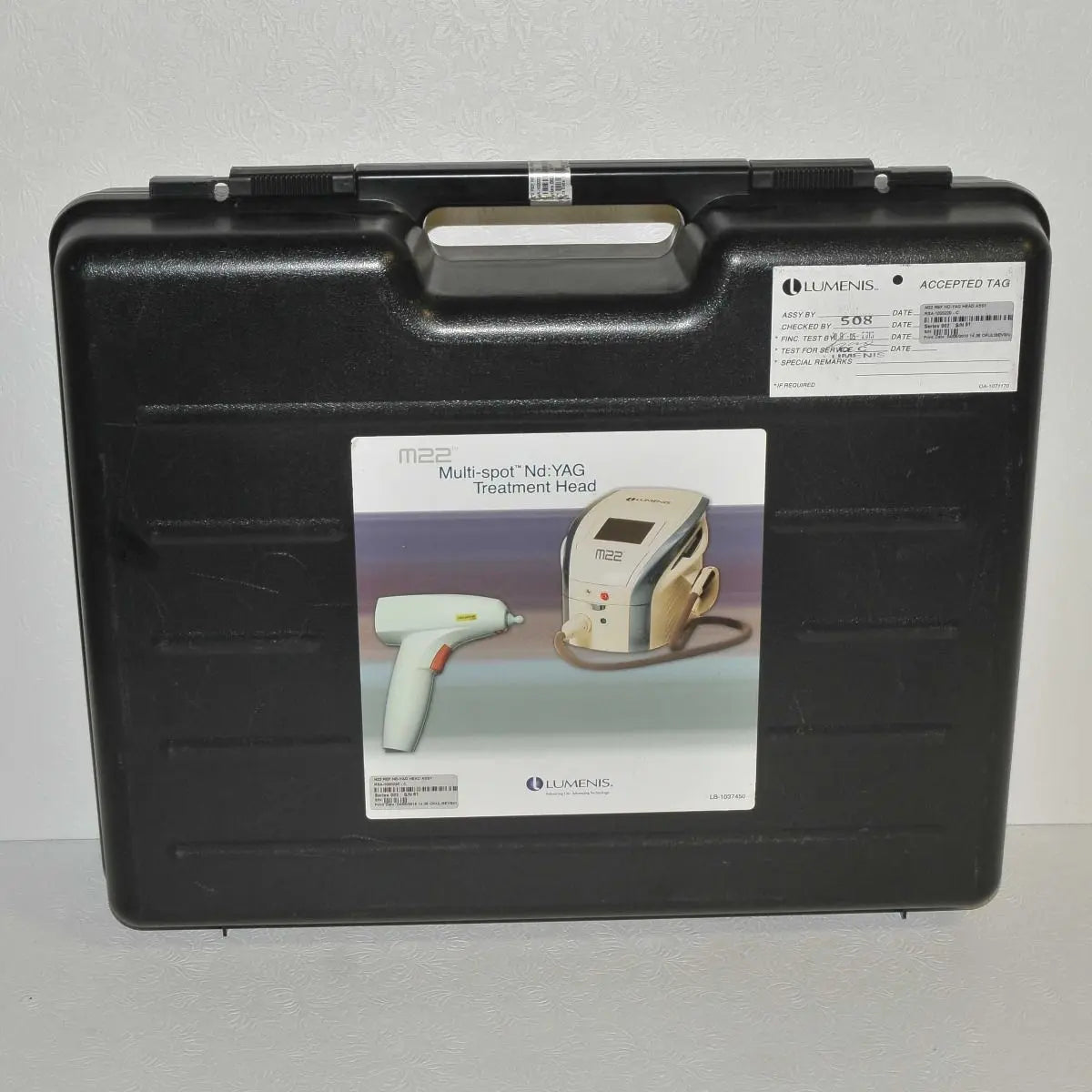 Lumenis M22 Laser Multi-Spot Nd:YAG Facial Wrinkles Treatment Handpiece 20 SHOTS