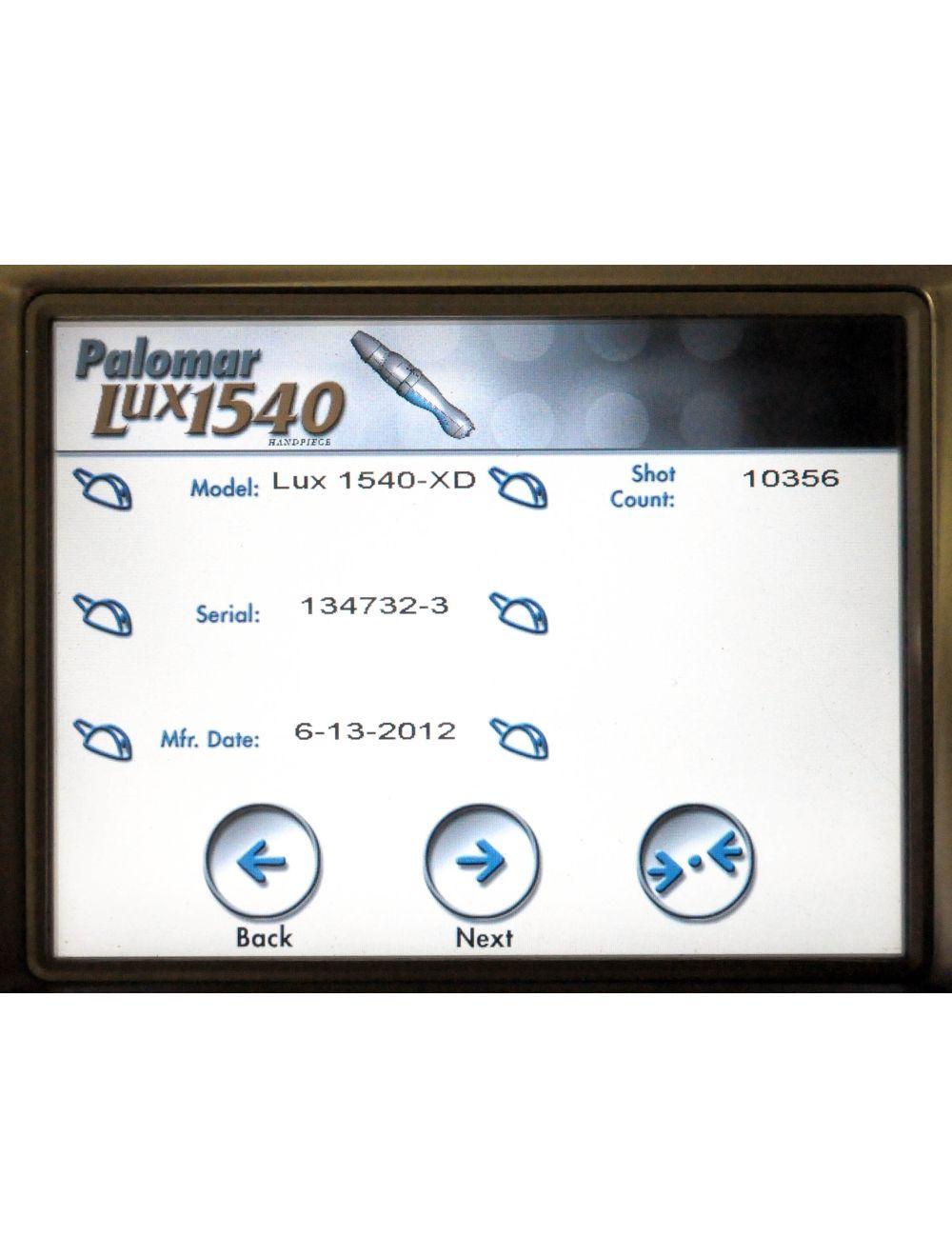 2012 Cynosure Lux 1540 XD Fractional Handpiece Palomar 10mm 15mm Spot Hand Piece image 9