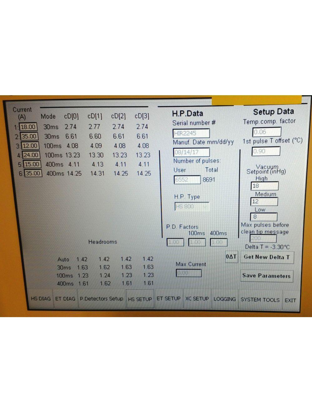 Lumenis LightSheer DESIRE Handpiece HS 805 nm Laser Hair Removal LOW SHOTS 2017 image 7