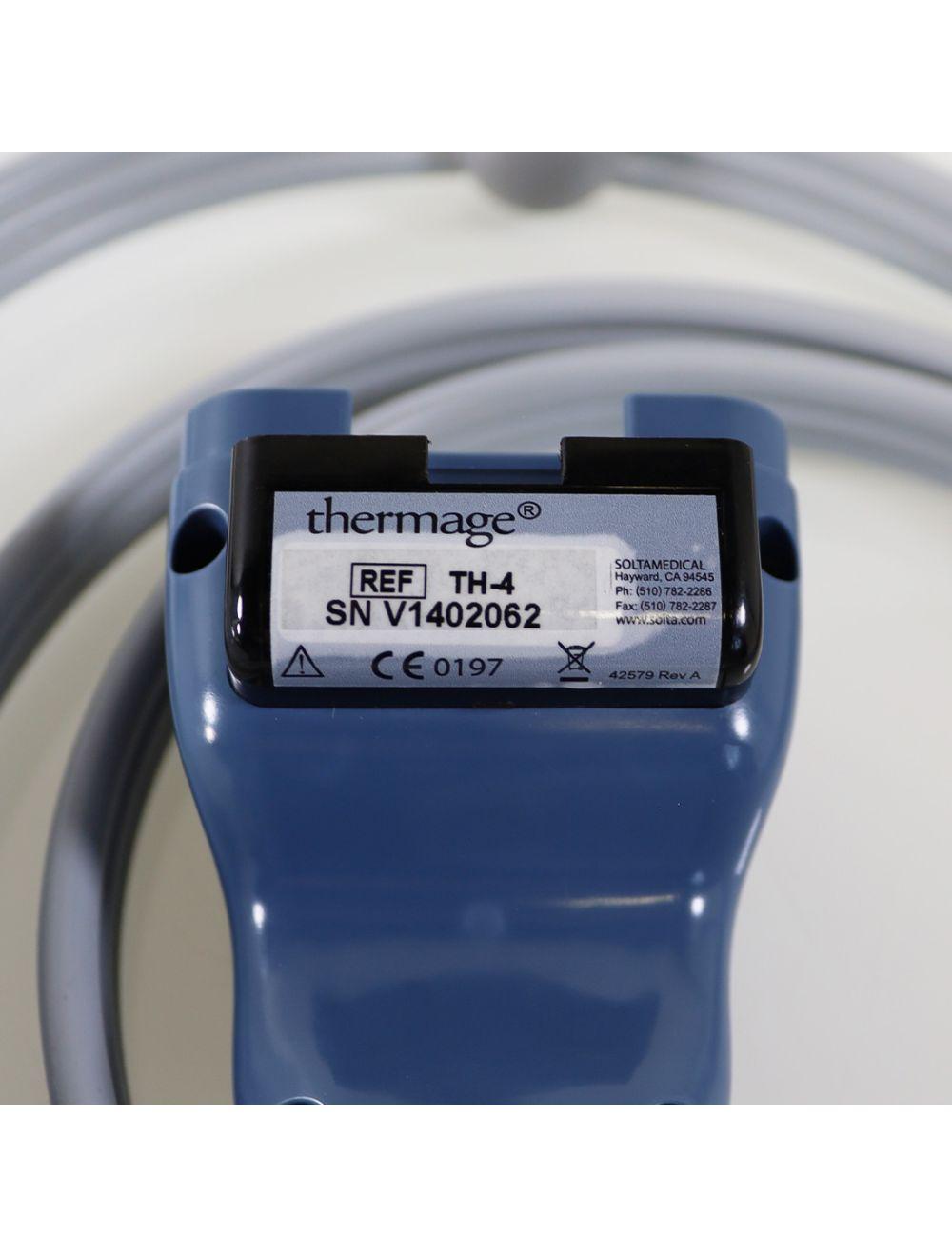 Solta Medical Thermage CPT Face Handpiece TH-4 White RF Applicator image 4