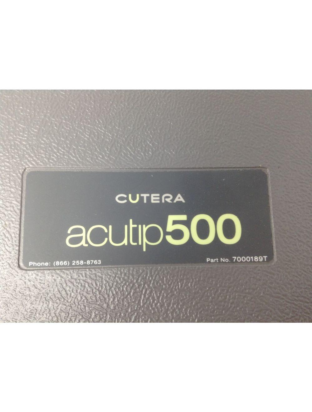 Acutip 500 Cutera Laser IPL Handpiece Skin Rejuvenation Pigment Accu Tip Accutip image 5